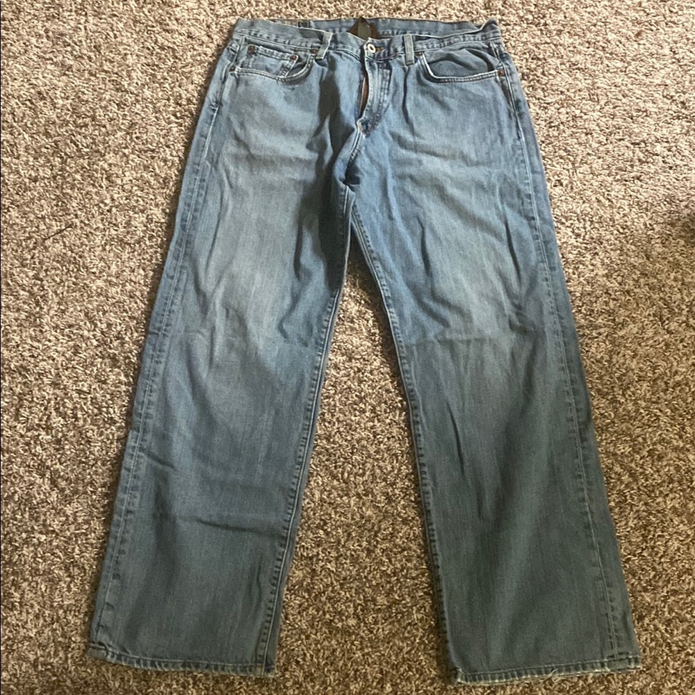 Lucky Brand Blue Straight Denim Jeans